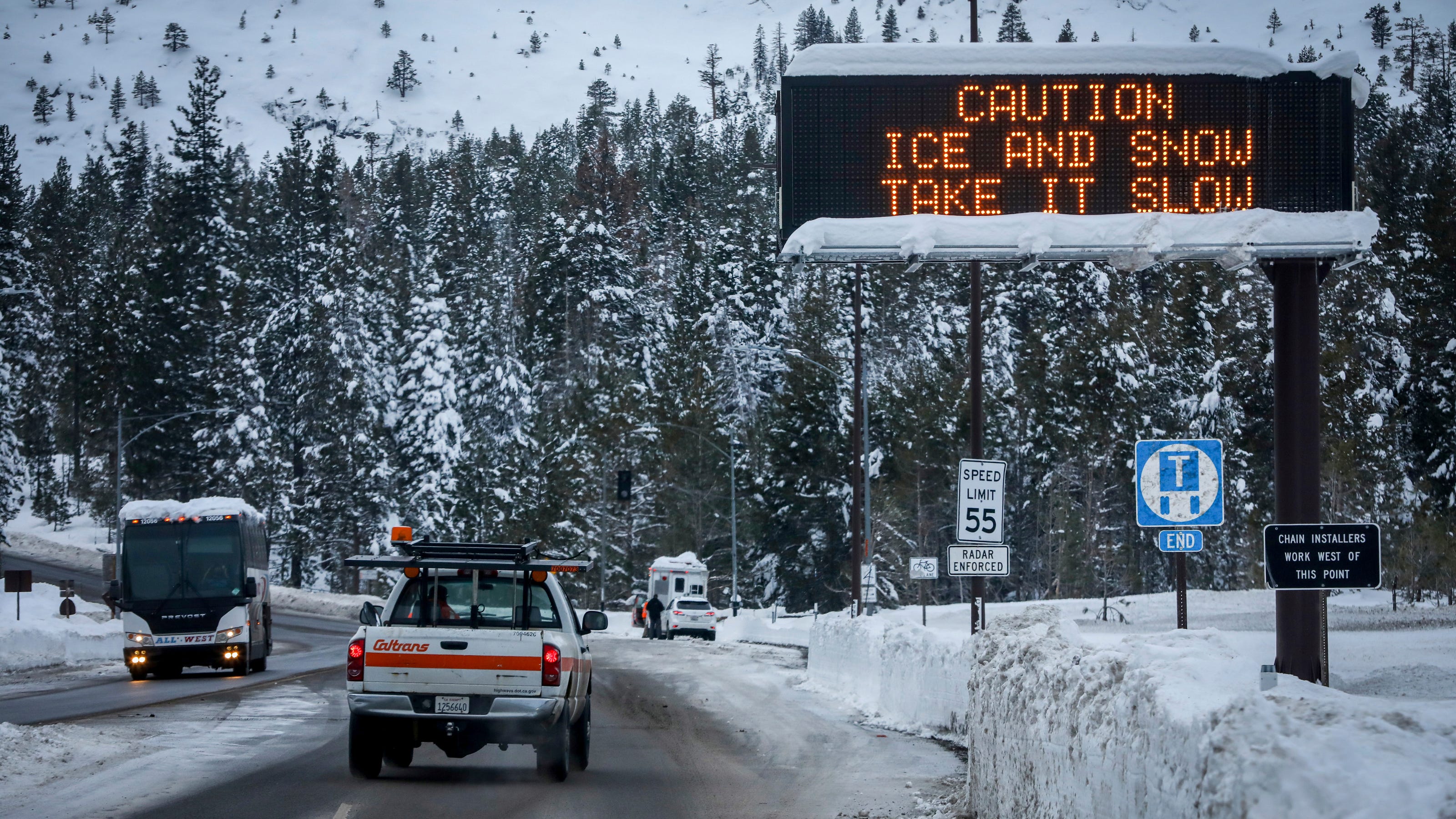 How much snow in California? Why massive mountain snow helps ... - USA TODAY