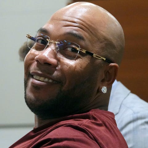 FILE - Rapper Tramar Dillard, known as Flo Rida, a