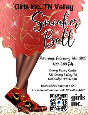 A flyer for the Sneaker Ball.