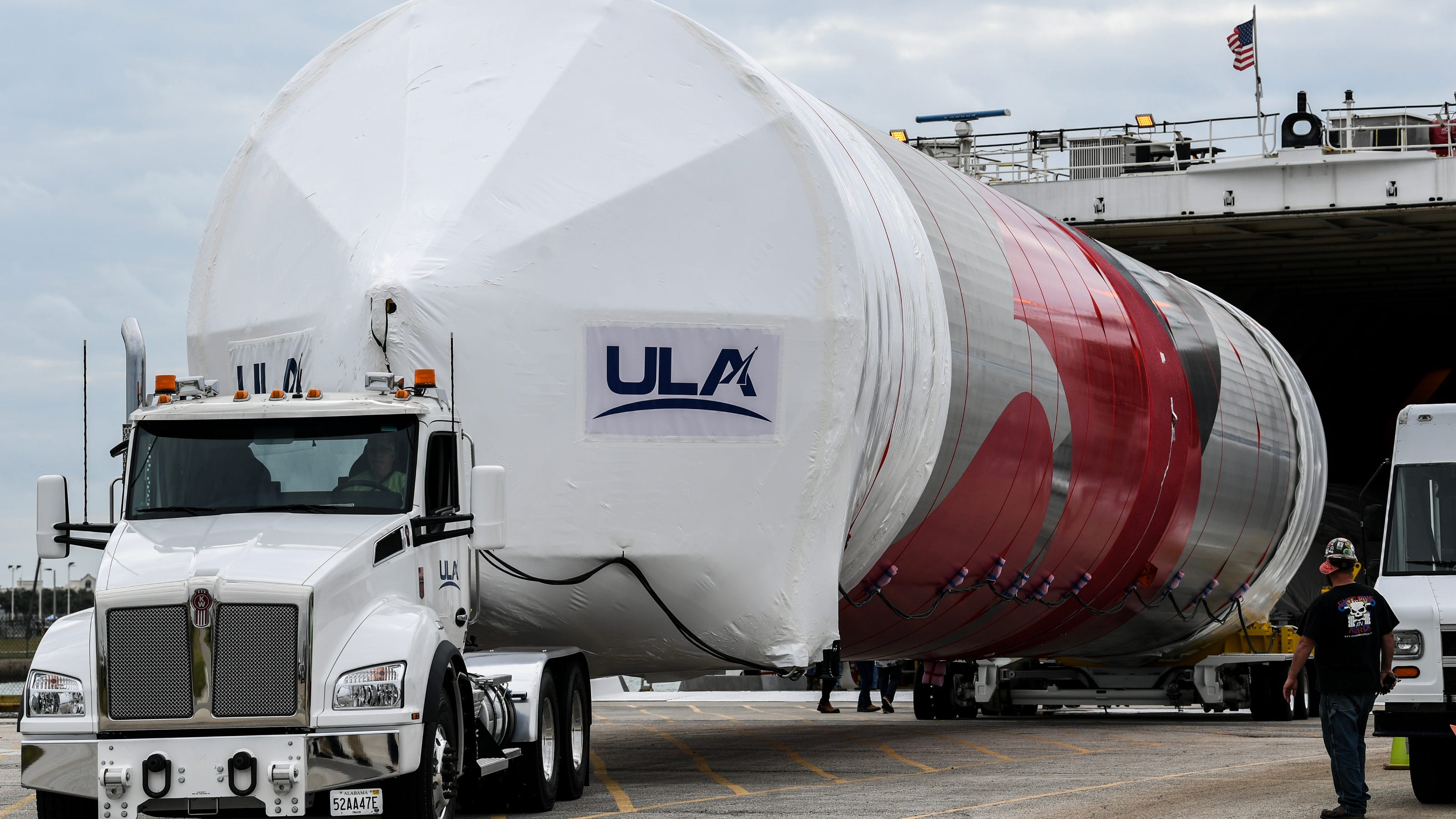 United Launch Alliance's first Vulcan rocket arrives at Cape Canaveral
