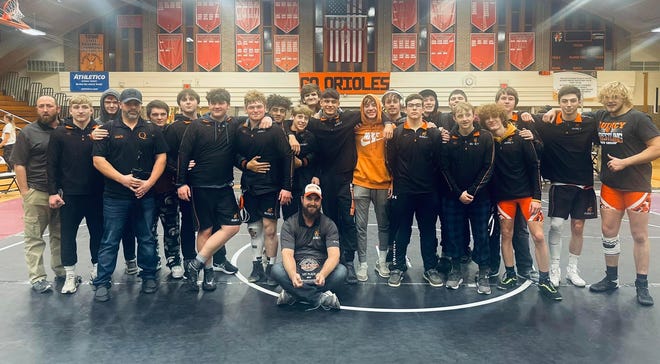 The Quincy Orioles claimed the title at the 27th annual Shawn Cockrell Memorial Invite this past Saturday, the first time the Quincy wrestling program has taken the title at their home invite.