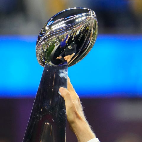 The Vince Lombardi Trophy.