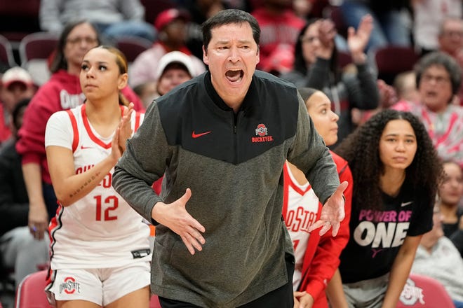 Ohio State coach Kevin McGuff has seen the women's basketball team drop four of its last five games, with three of those loses coming to top-10 opponents.