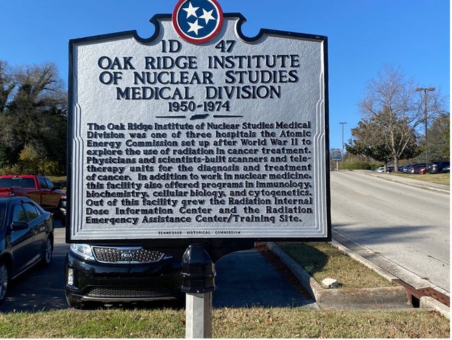 The Oak Ridge Nuclear Institute Historic Marker recognizes a historic Oak Ridge Union University program that evolved into a Radiation Emergency Assistance Center/Training Site.