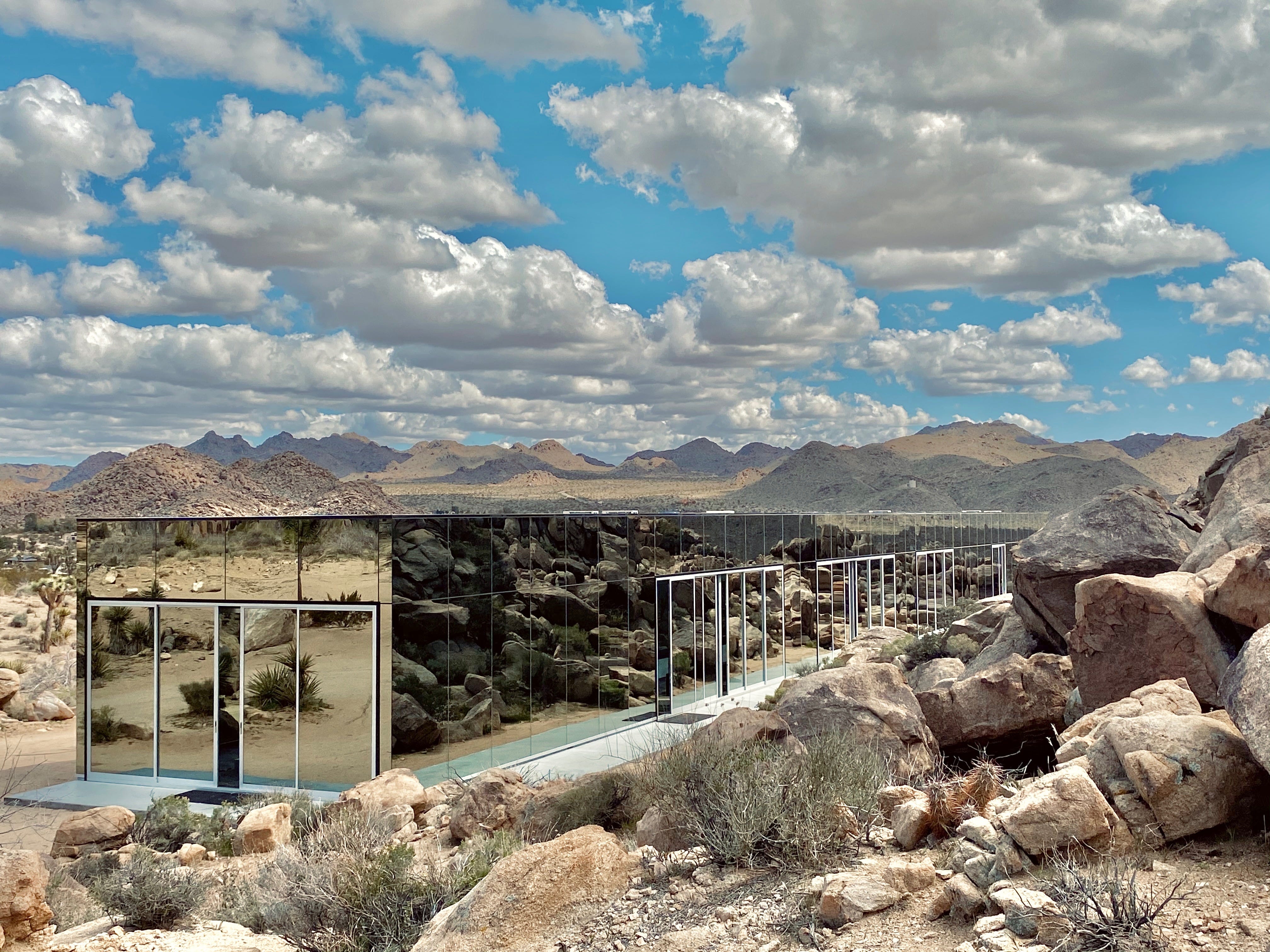 Inside the 'Invisible House' on sale for $18 million in Joshua Tree