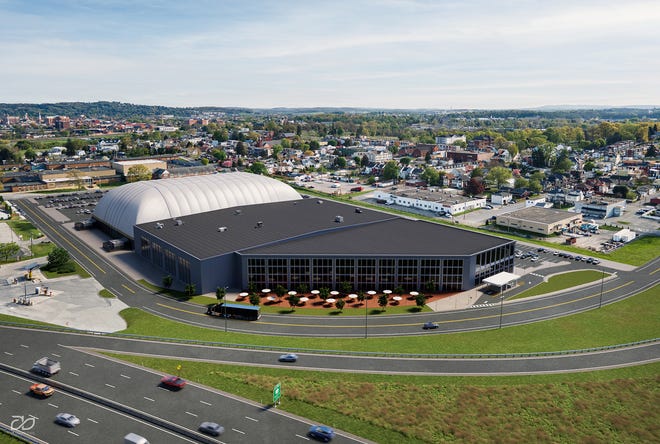 Indoor sports complex by Inch & Co. in York vs. Spooky Nook, Lancaster