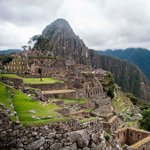 Machu Picchu, in Cusco, Peru is seen in a file pho
