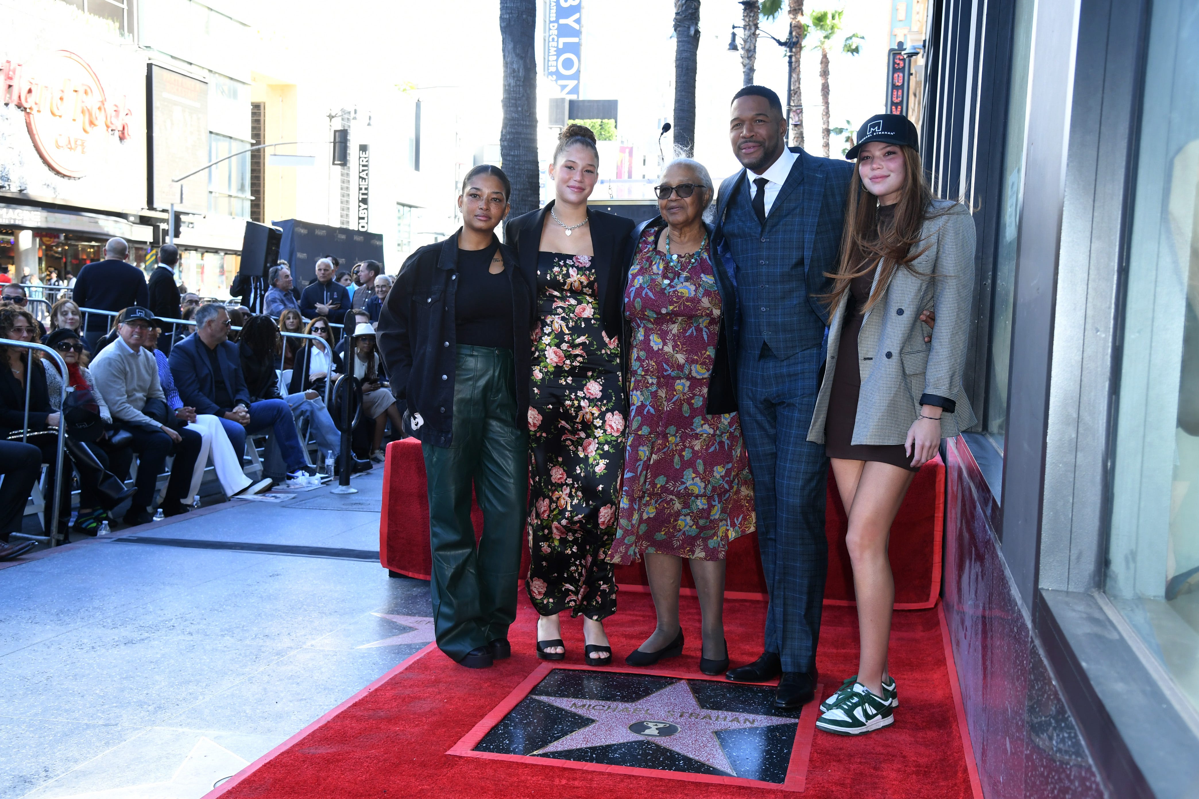 LOS ANGELES, CALIFORNIA - JANUARY 23: Michael Strahan and his family attend The Hollywood Walk of Fame star ceremony honoring Michael Strahan on January 23, 2023 in Los Angeles, California. (Photo by JC Olivera/Getty Images) ORG XMIT: 775924820 ORIG FILE ID: 1458870811