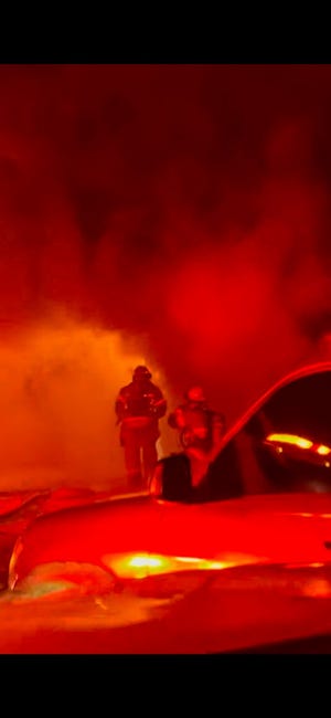 The Amarillo Fire Department responded to the 800 block of South Florida on Tuesday night when multiple callers reported a fire coming from a residence. The first fire engine arrived on scene to find a single story home with heavy smoke and fire showing from the front corner of the house.