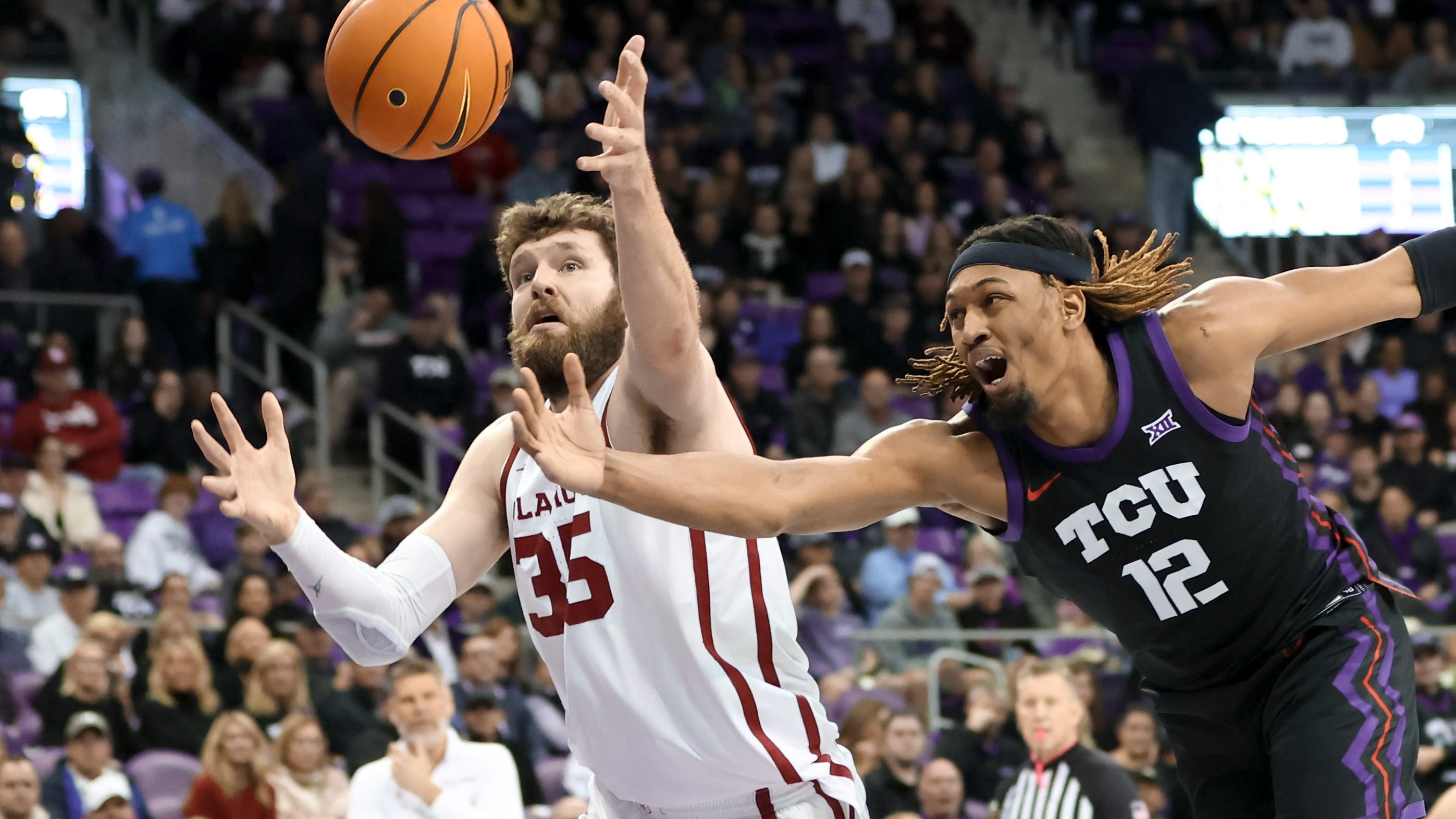 Oklahoma men's basketball falls to No. 11 TCU by largest deficit since 2019