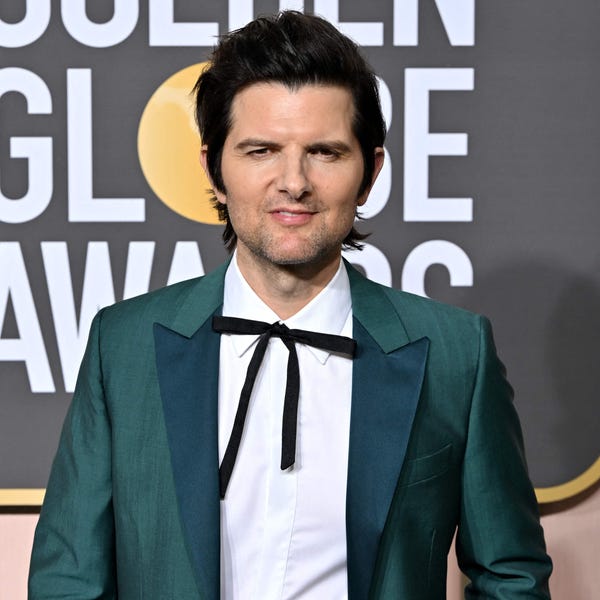 US actor Adam Scott arrives for the 80th annual Golden Globe Awards at The Beverly Hilton hotel in Beverly Hills, California, on January 10, 2023. (Photo by Frederic J. Brown / AFP) (Photo by FREDERIC J. BROWN/AFP via Getty Images) ORIG FILE ID: AFP_336U66F.jpg