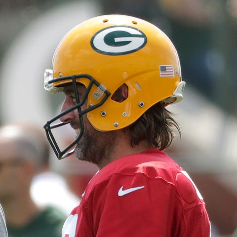 Could Packers QB Aaron Rodgers, right, join forces
