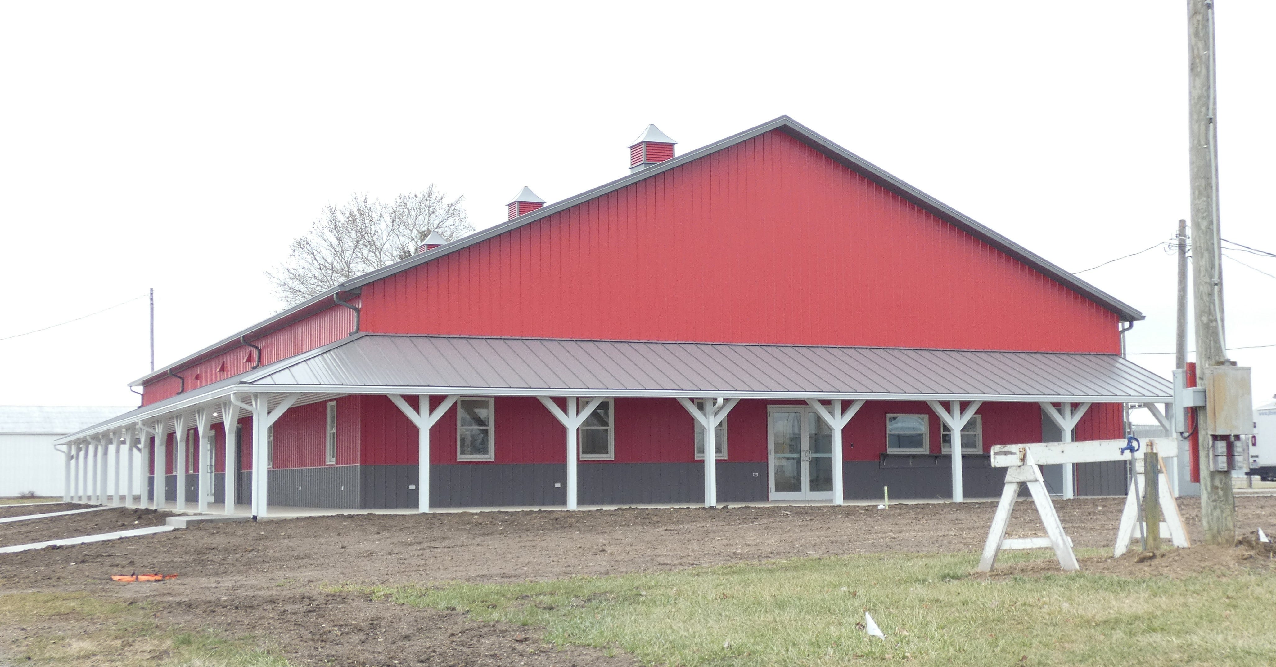 New building at Crawford County Fairgrounds nears completion