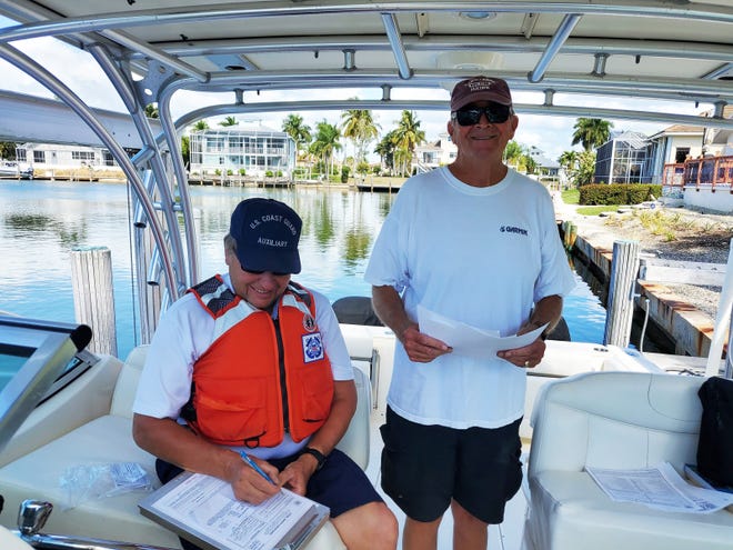 Member and Captain Dr. Dan Lange has developed a fun and easy process that allows all Captains to complete a free USCG Safety Inspection and obtain a Vessel Decal.