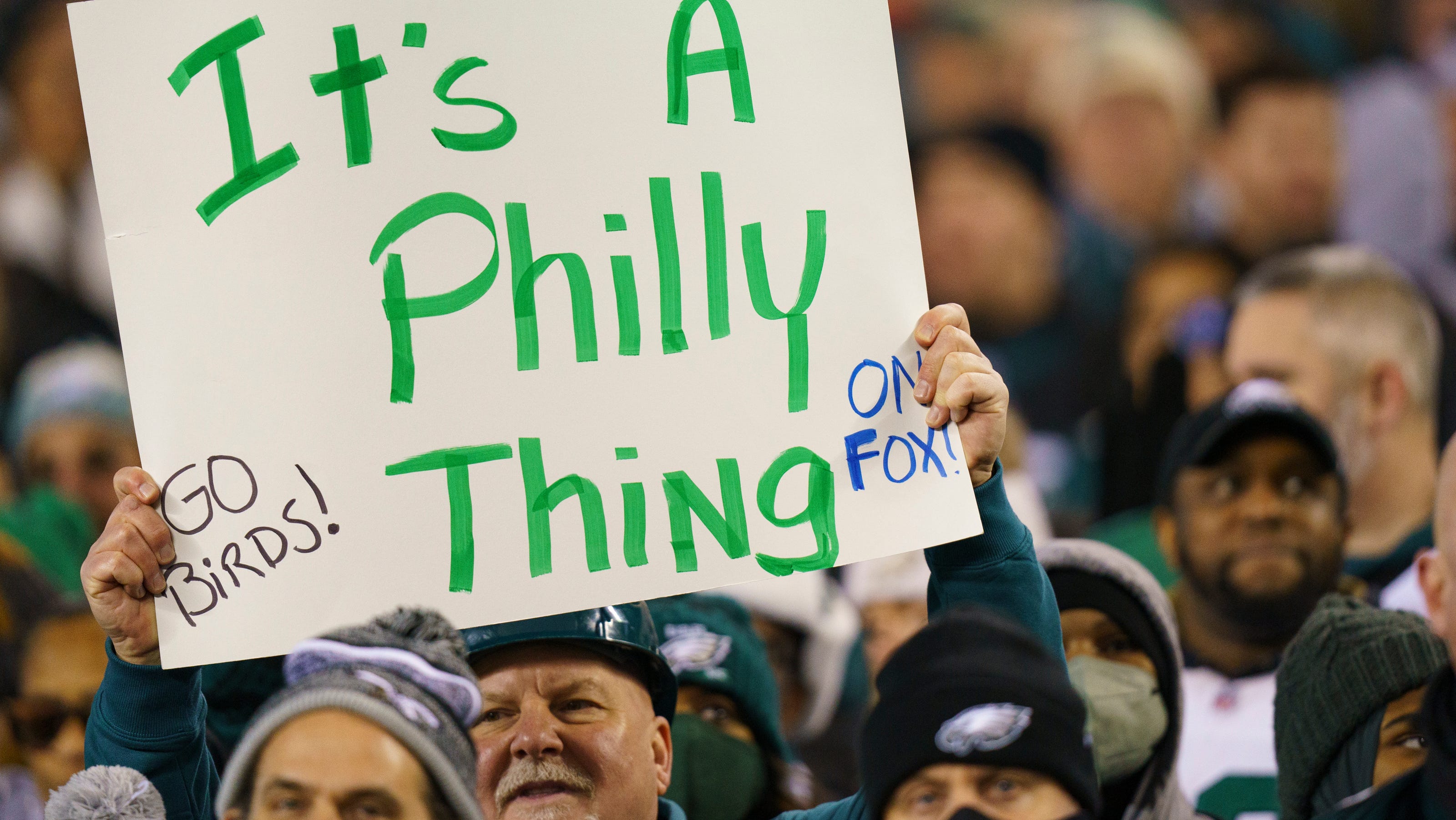 Philadelphia Eagles climb greased celebrate Super Bowl bid