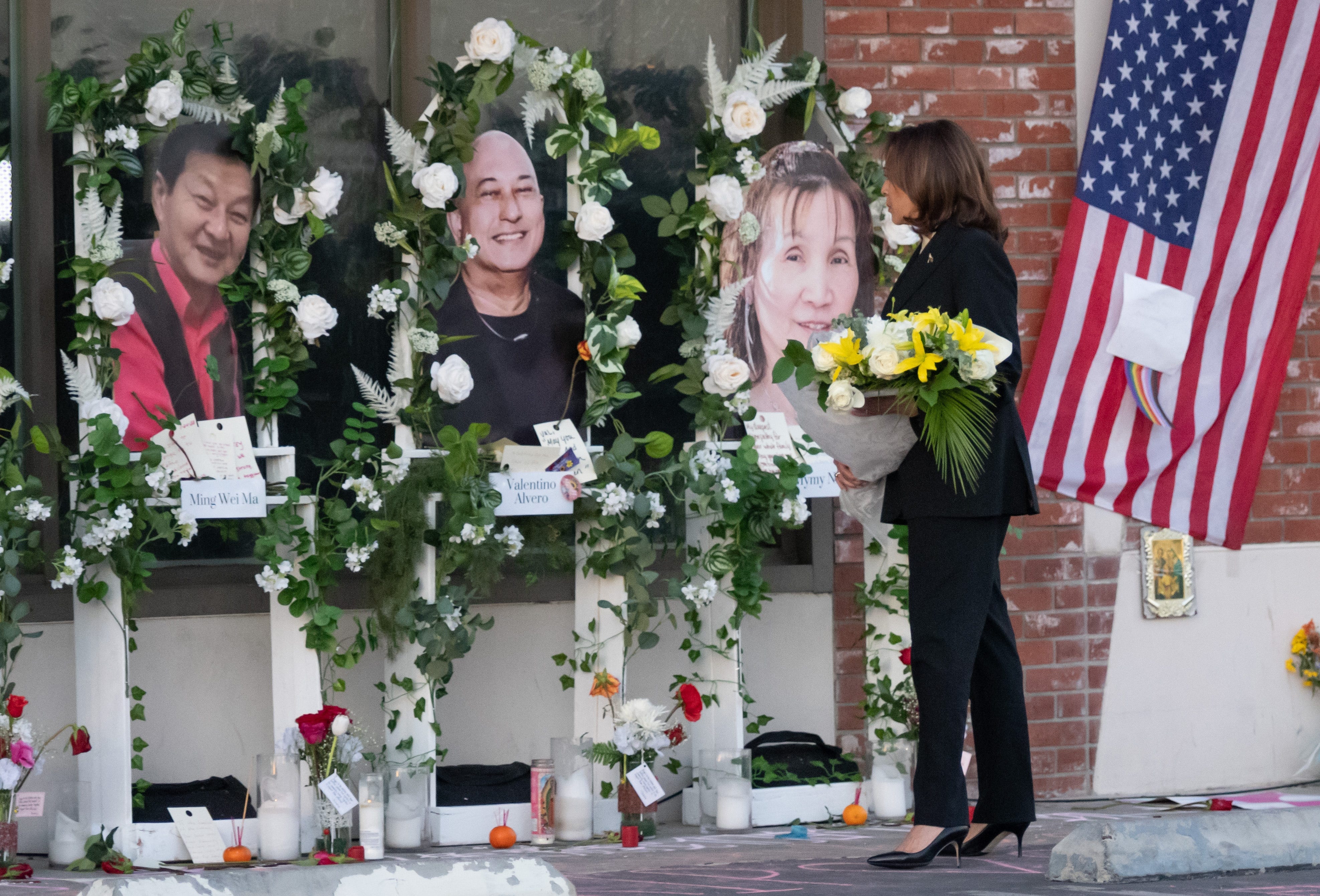 Vice President Harris pushes for tougher gun laws at Monterey Park memorial: 'Congress must act'