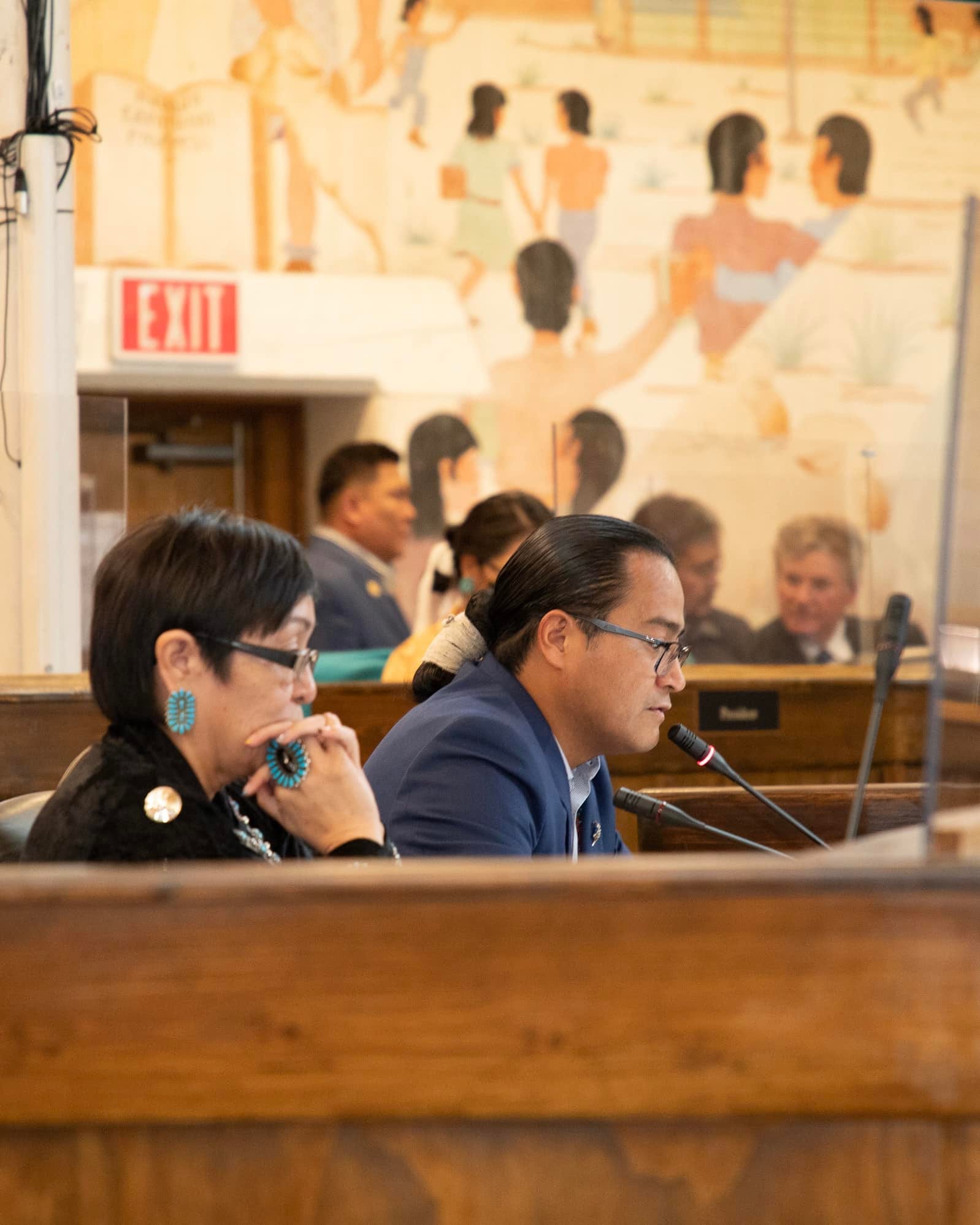 Navajo Nation President Buu Nygren in his January State of the Nation Address.
