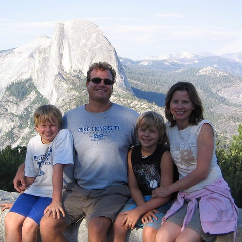 The Goldsteins began their quest to visit every na