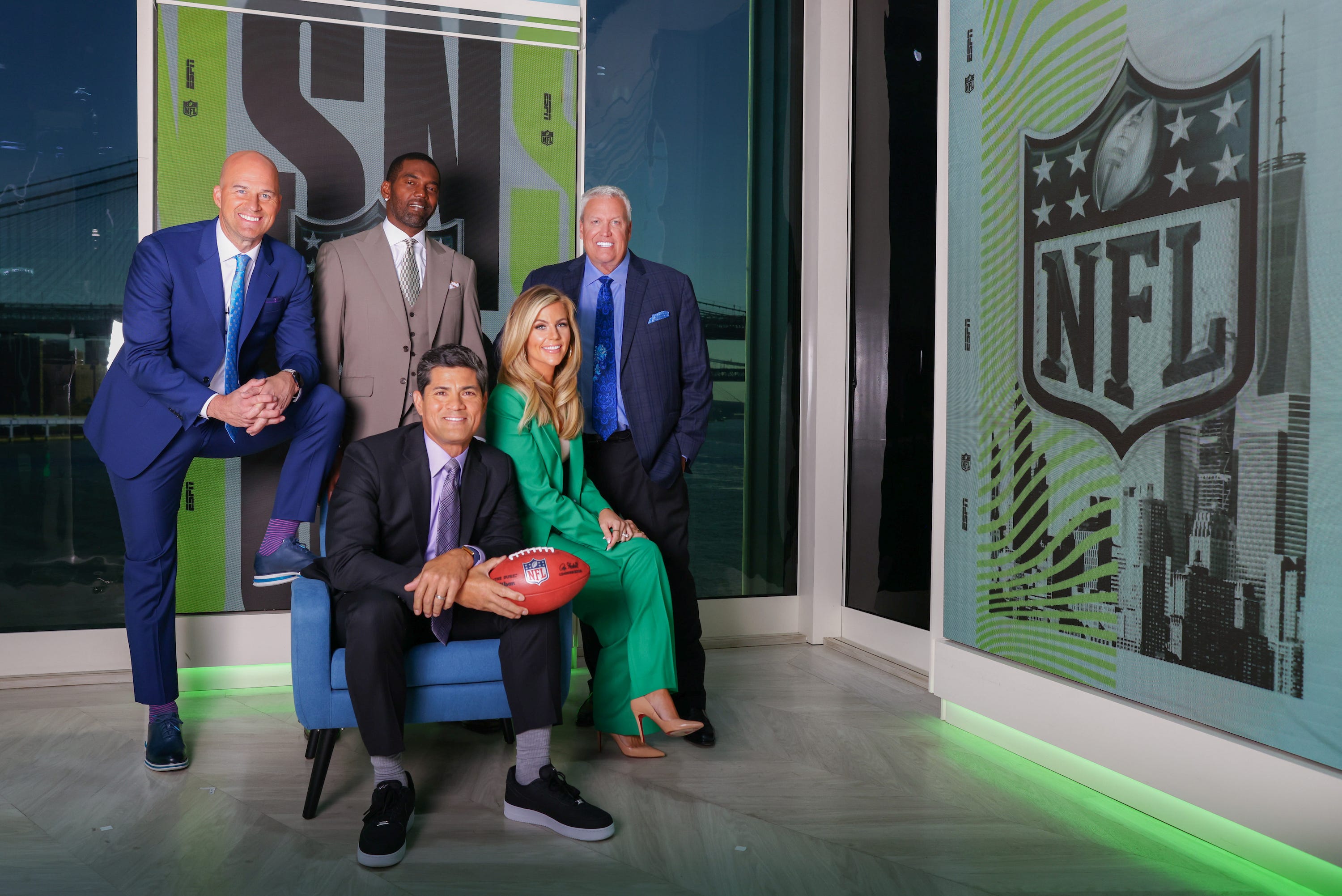 For 'Sunday NFL Countdown,' camaraderie, host Samantha Ponder steer show to best viewership in years