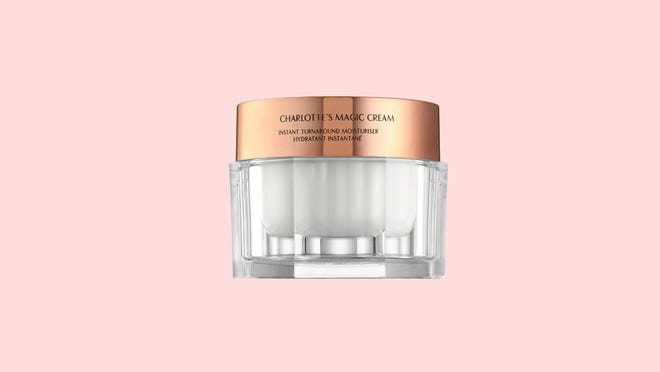 Prime and hydrate your face for makeup with the Charlotte Tilbury Magic Cream Face Moisturizer.