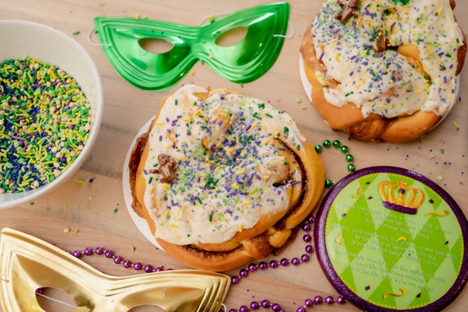 King Cakes at Viola Heritage Breads.