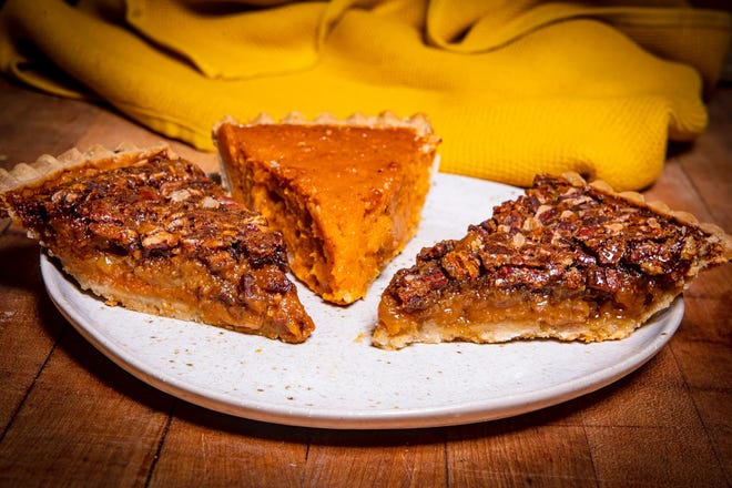 Pecan and Sweet Potato pies are featured at the 27th Street Bakery.
HANDOUT