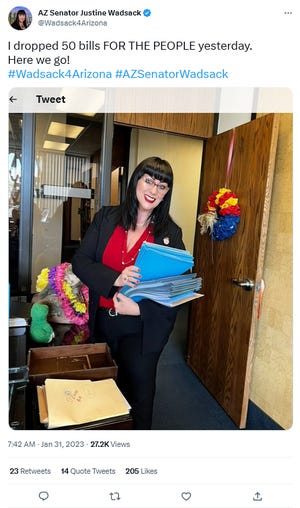 Sen. Justine Wadsack, R-Tucson