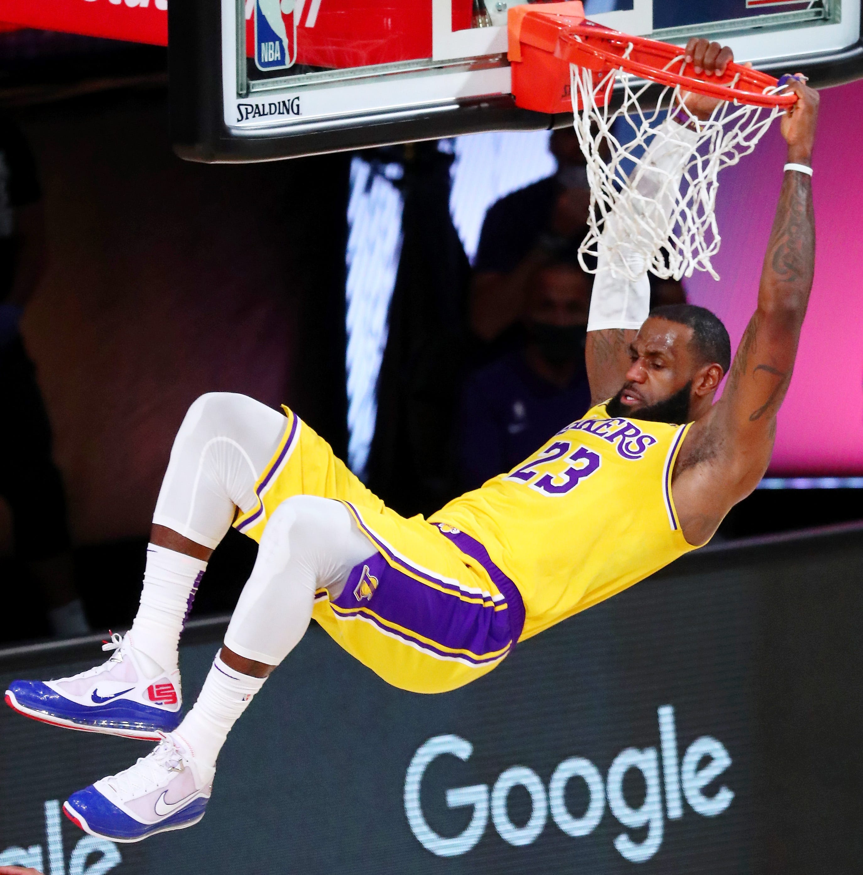 LeBron James has adapted his game during his 20-year NBA career, but a dunk remains a fan favorite.