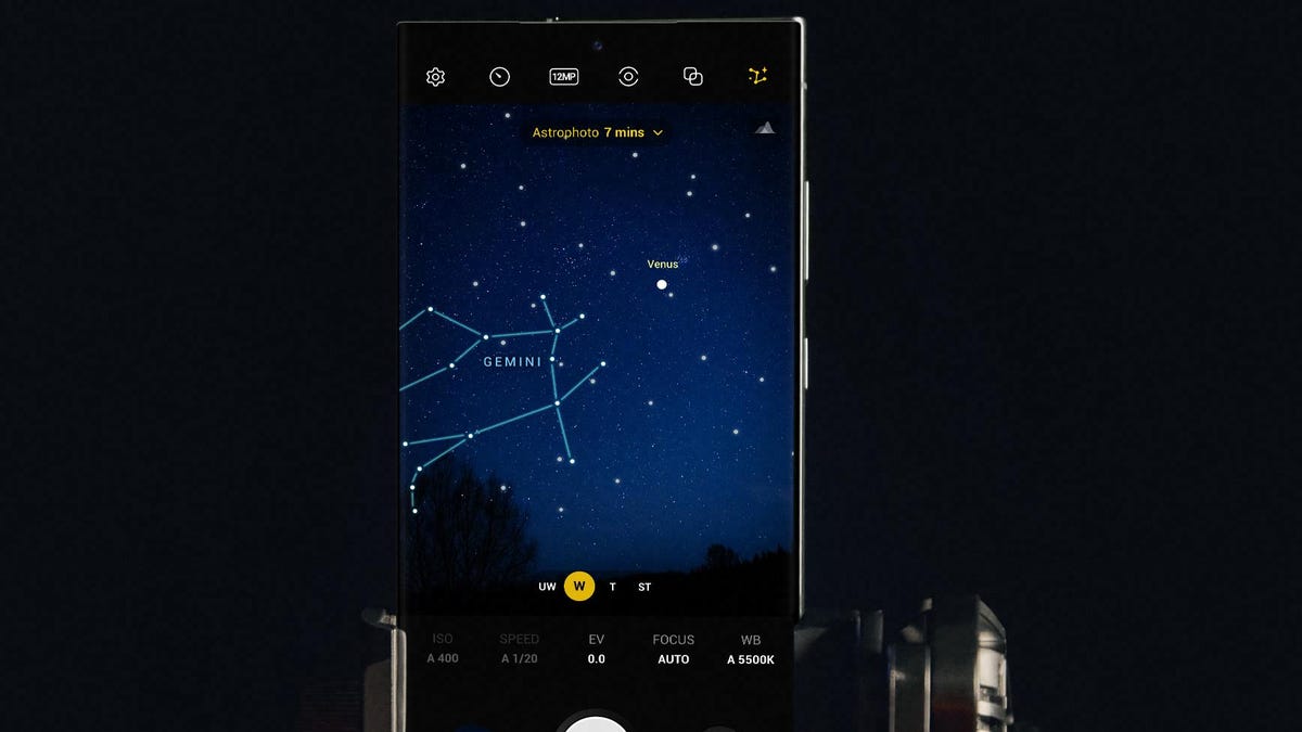 The Samsung Galaxy S23 Ultra smartphone, available on Feb. 17, starts at $1,199.99 (256GB; you can get up to 1 terabyte). It has a massive 200MP sensor, for higher-res shots and improved low-light images.