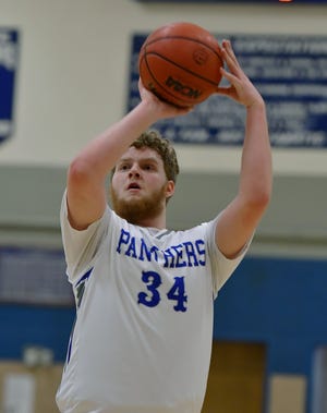 Hancock's Mason Conrad was voted The Herald-Mail's Washington County Boys Athlete of the Week for Jan. 23-28.
