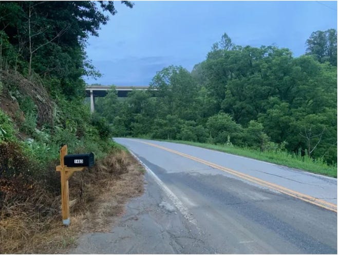 Pictured is Long Ridge Road, near where the road forks off from Forks of Ivy Road. A 53-lot subdivision, Long Ridge Heights, is proposed for 1311 Long Ridge Road.