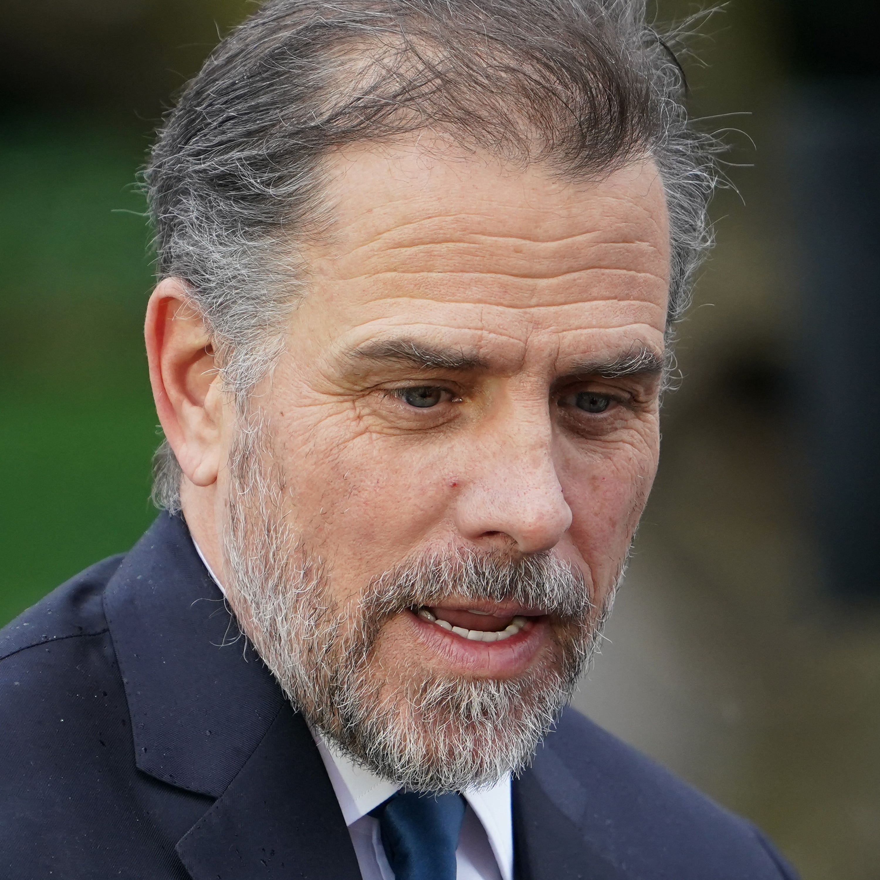 Hunter Biden, the son of President Joe Biden, is seen during the annual White House Easter Egg Roll on the South Lawn of the White House on April 18, 2022.