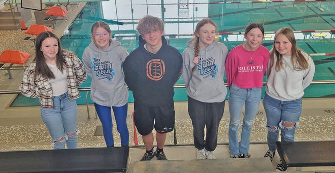 The Coldwater Polar Bear Swim and Dive team capped off their season last weekend with a trip to the state meet.