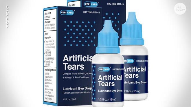 EzriCare artificial tears recalled after multiple infections and one death, CDC says