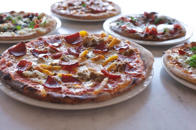 Pizza by Elizabeths in Greenville has a wide variety of unique pizza options.