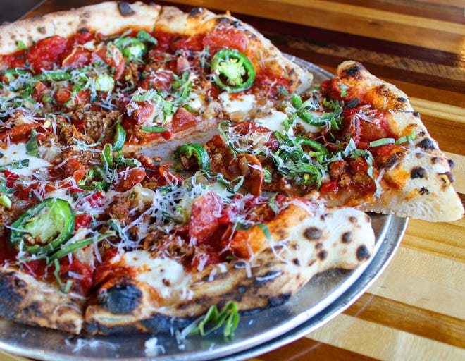 Crust and Craft in Rehoboth along Coastal Highway makes wood-fired pizzas.