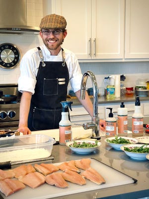 Gareth Deakes works as a private chef in Austin.