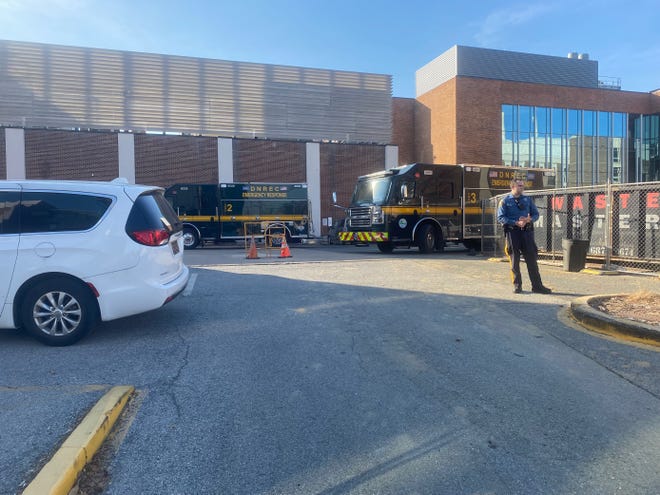Local and state first responders have located themselves outside several science buildings along The Green and Academy Road at the University of Delaware. The area is being evacuated, though it remains unclear why.