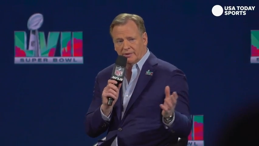 Roger Goodell talks diversity and player safety at Super Bowl press conference