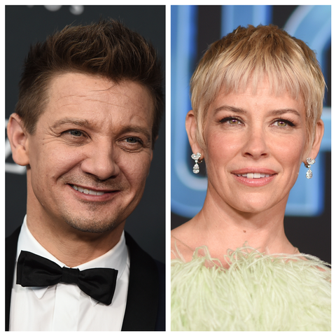Jeremy Renner and Evangeline Lilly