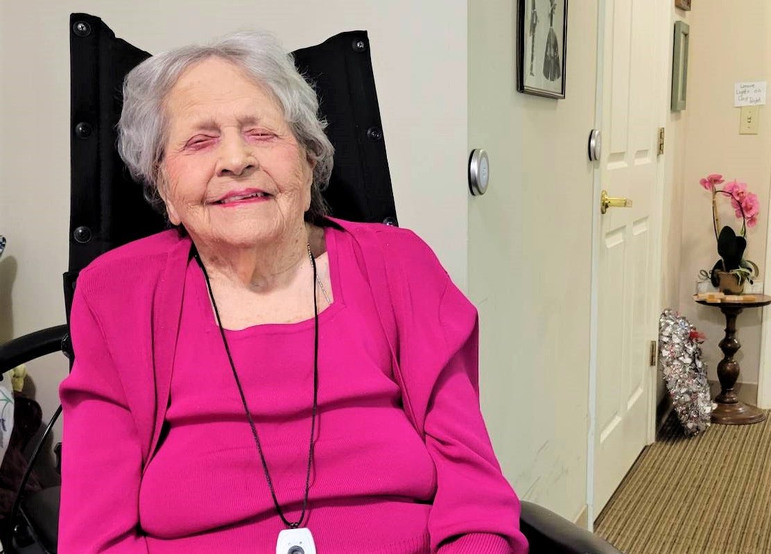 Hendersonville's Gretchen Morgan to celebrate 107th birthday on Feb. 21