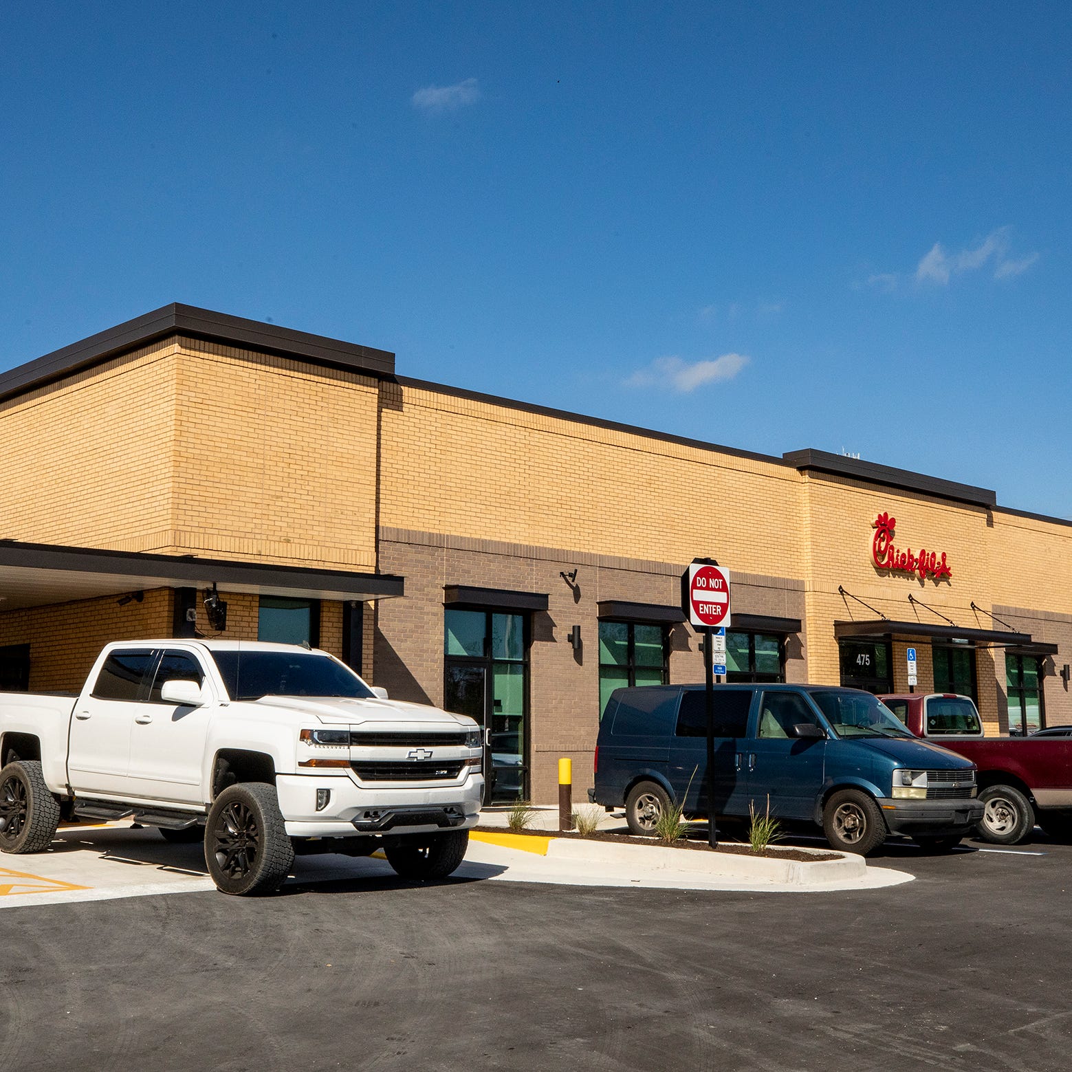 A new Chick-fil-A opened today in Bartow Fl Thursday February 9,2023. Ernst Peters/The Ledger