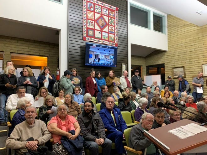 The Yreka City Council Chamber was filled to capacity on Tuesday, Feb. 7, 2023 as the council heard several hours of comments from residents related to the city’s new housing plan, an update to the general plan.
