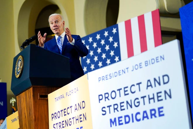 Di Florida yang dikuasai GOP, Biden mengatakan tidak ada pemotongan untuk Jaminan Sosial
