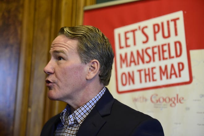 "We're not banning anything, but we're saying you can't go around parents," Ohio Lt. Gov. Jon Husted said in Mansfield Thursday. He wants to require children under 16 to get their parents' approval in order to access social media.