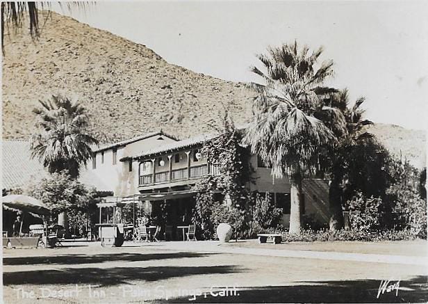 Spanish Colonial Revival Desert Inn designed by William Charles Tanner in Palm Springs.