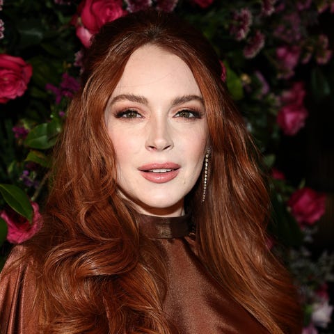 NEW YORK, NEW YORK - FEBRUARY 09: Lindsay Lohan at