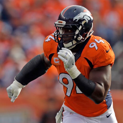 DeMarcus Ware registered 138.5 sacks during his 12