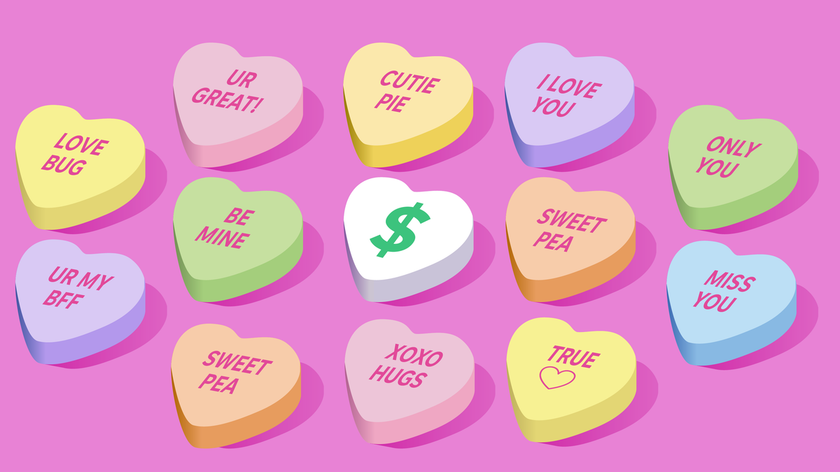 This Valentine's Day, consumers are spending a lot of money to show their love.
