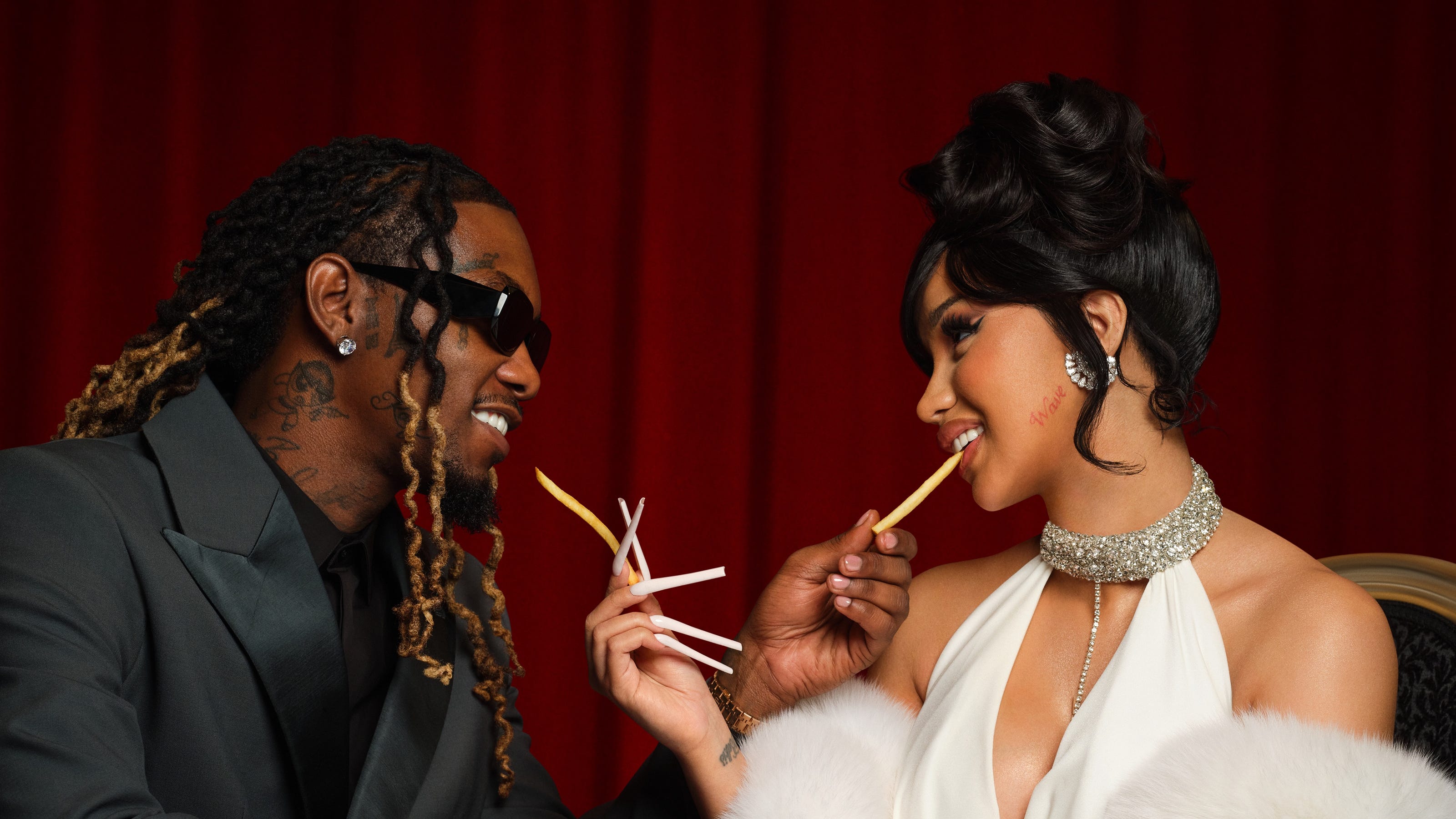 Cardi B and Offset talk about their new McDonald's meal coming on  Valentine's Day